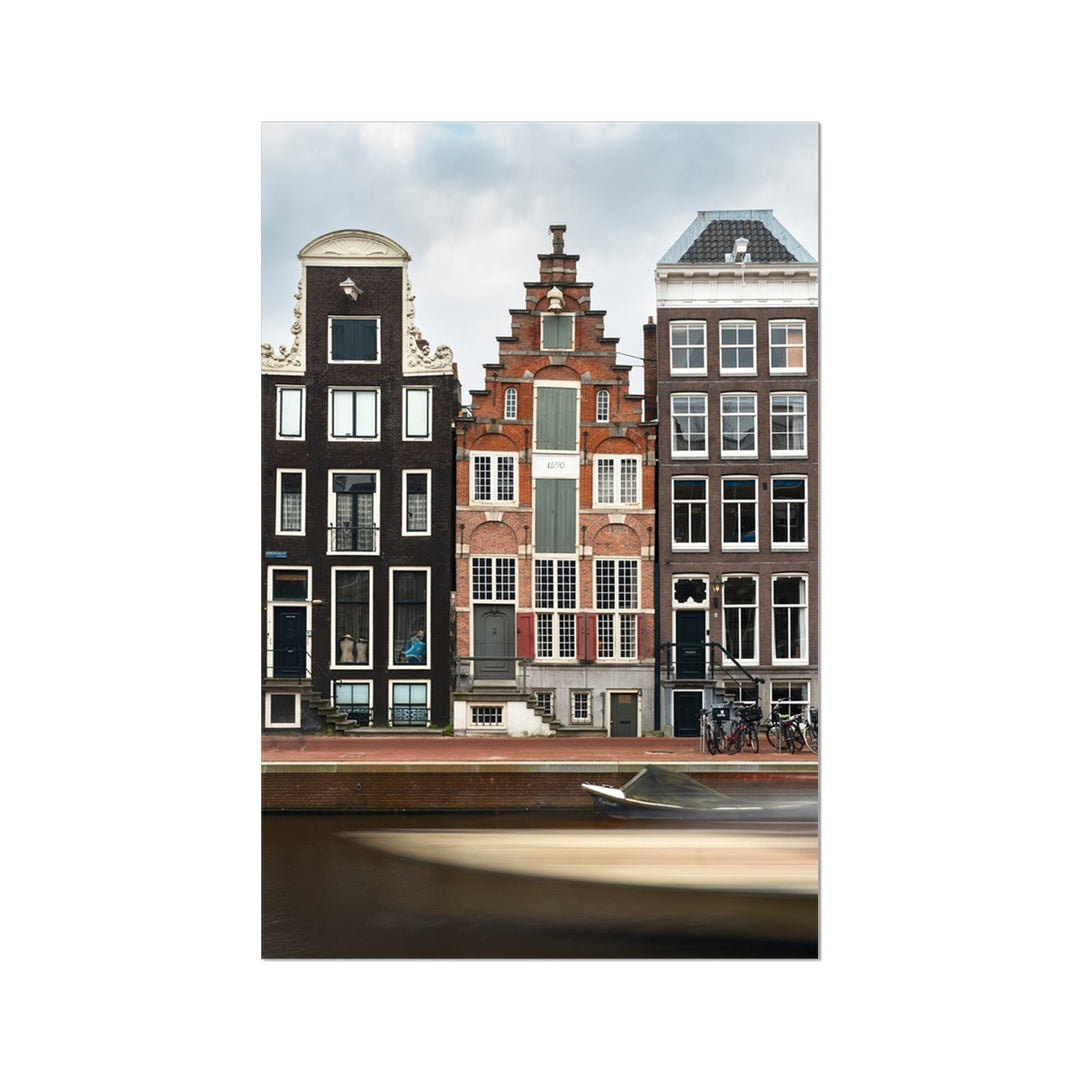 Houses on Herengracht | Amsterdam Hahnemühle Photo Rag Print