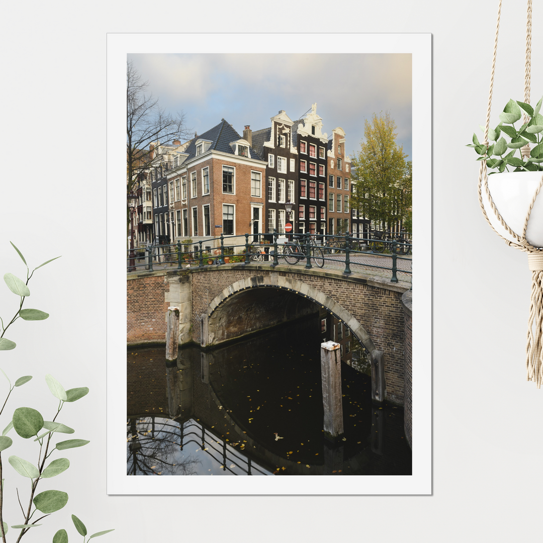 Canales de Amsterdam l Hahnemühle Photo Rag Print 