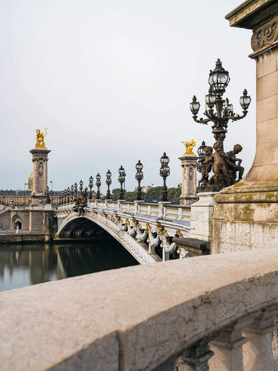 Alexandre lll Bridge | Paris l Art print - lorenacirstea