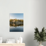 45x60 cm / 18x24″ Amsterdam canal l Aluminum Print Gelato