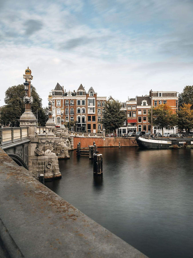 Blauwbrug over Amstel | Amsterdam l Art print - lorenacirstea