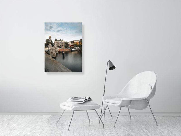 Blauwbrug over Amstel | Amsterdam l Art print - lorenacirstea
