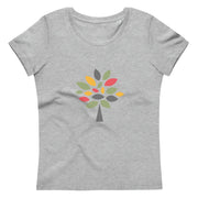 Colourful tree l Women's fitted eco tee