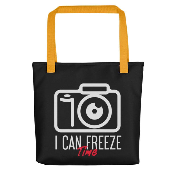 i can freeze time tote bag