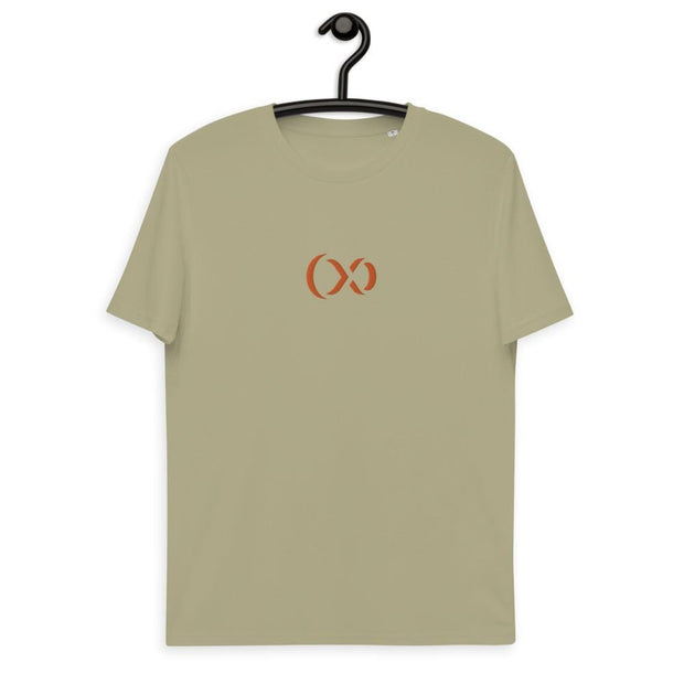 Infinite sign embroidery l Unisex organic cotton t-shirt