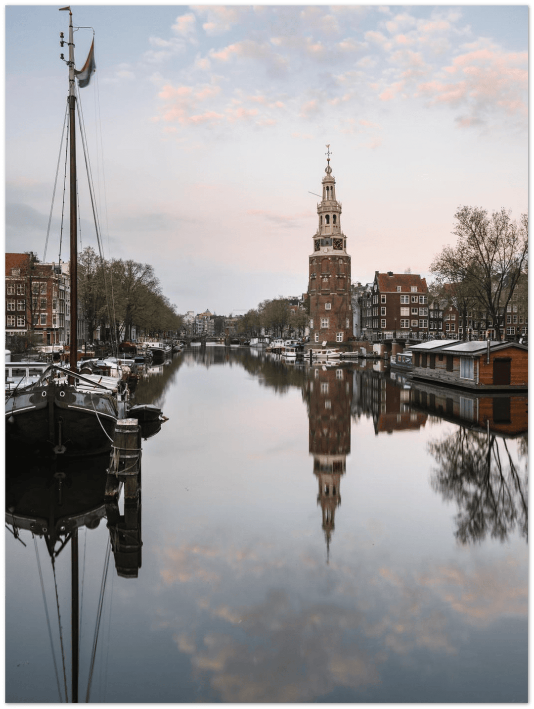 Cuadro de Aluminio Torre Montelbaans, Amsterdam l