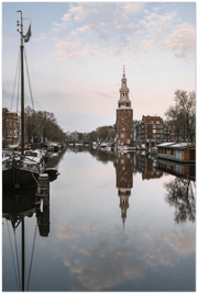 Montelbaans tower, Amsterdam l Aluminum Print