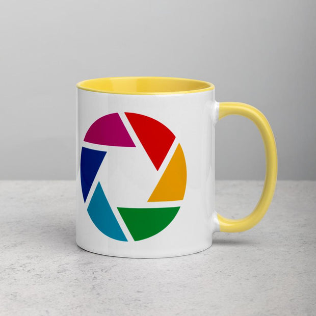 Mug with Color Inside l Aperture design - lorenacirstea