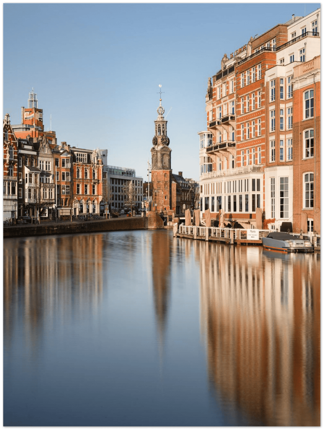 Cuadro de Aluminio Torre Munt, Amsterdam l