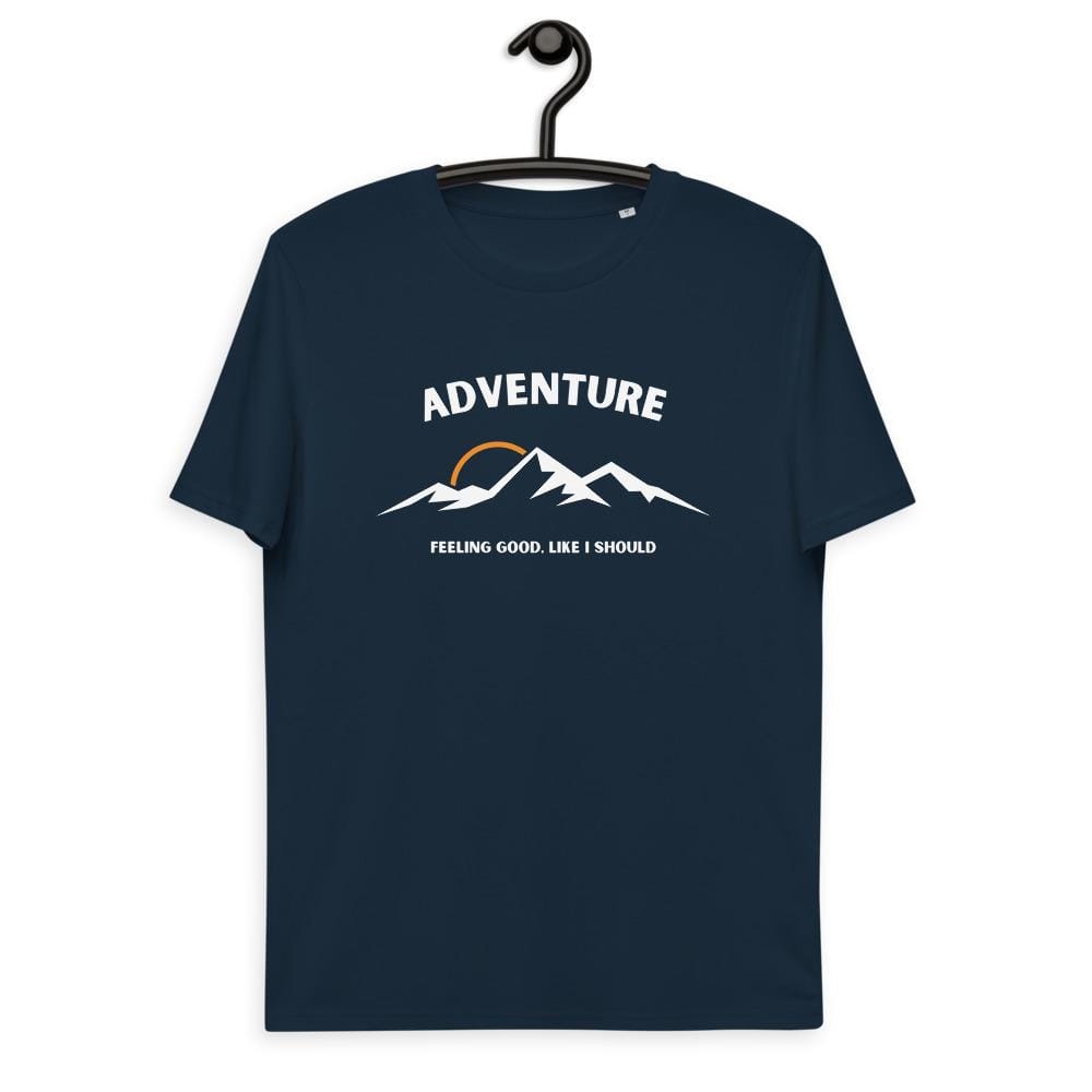 Viajes de aventura al aire libre - Camiseta unisex de algodón orgánico