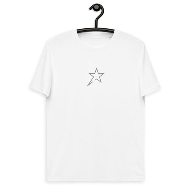 Star embroidery l Unisex organic cotton t-shirt