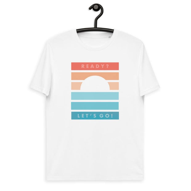 Sunset design | Unisex organic cotton t-shirt - lorenacirstea