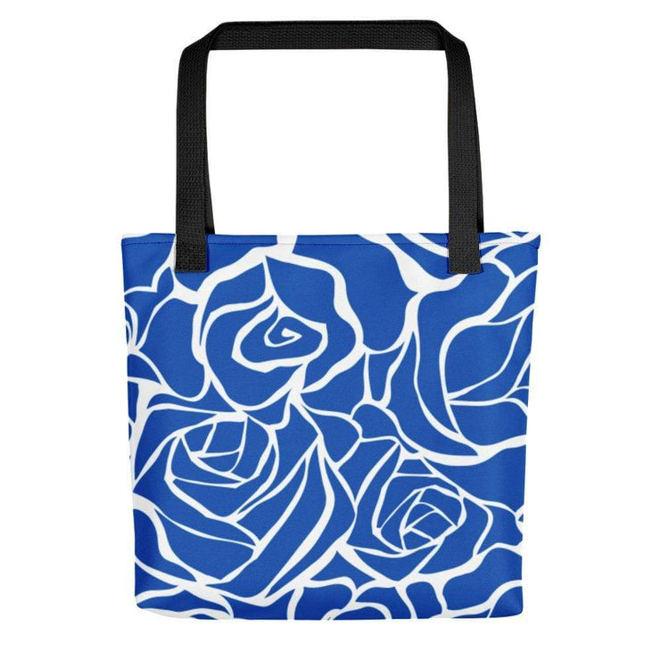 Tote bag with flowers