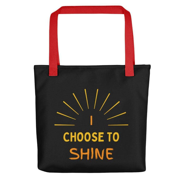 Tote bag with motivational design