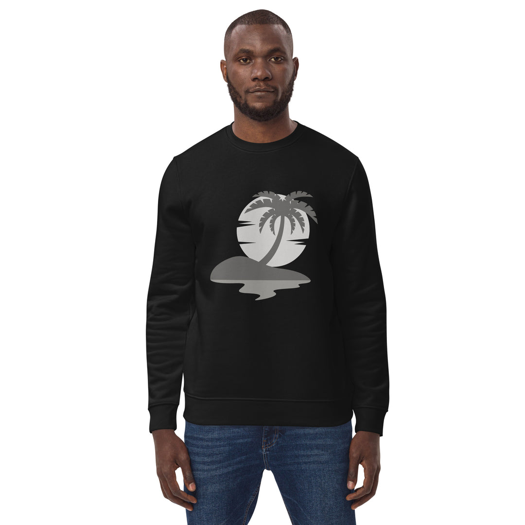Palm Tree Design - Unisex eco sweatshirt