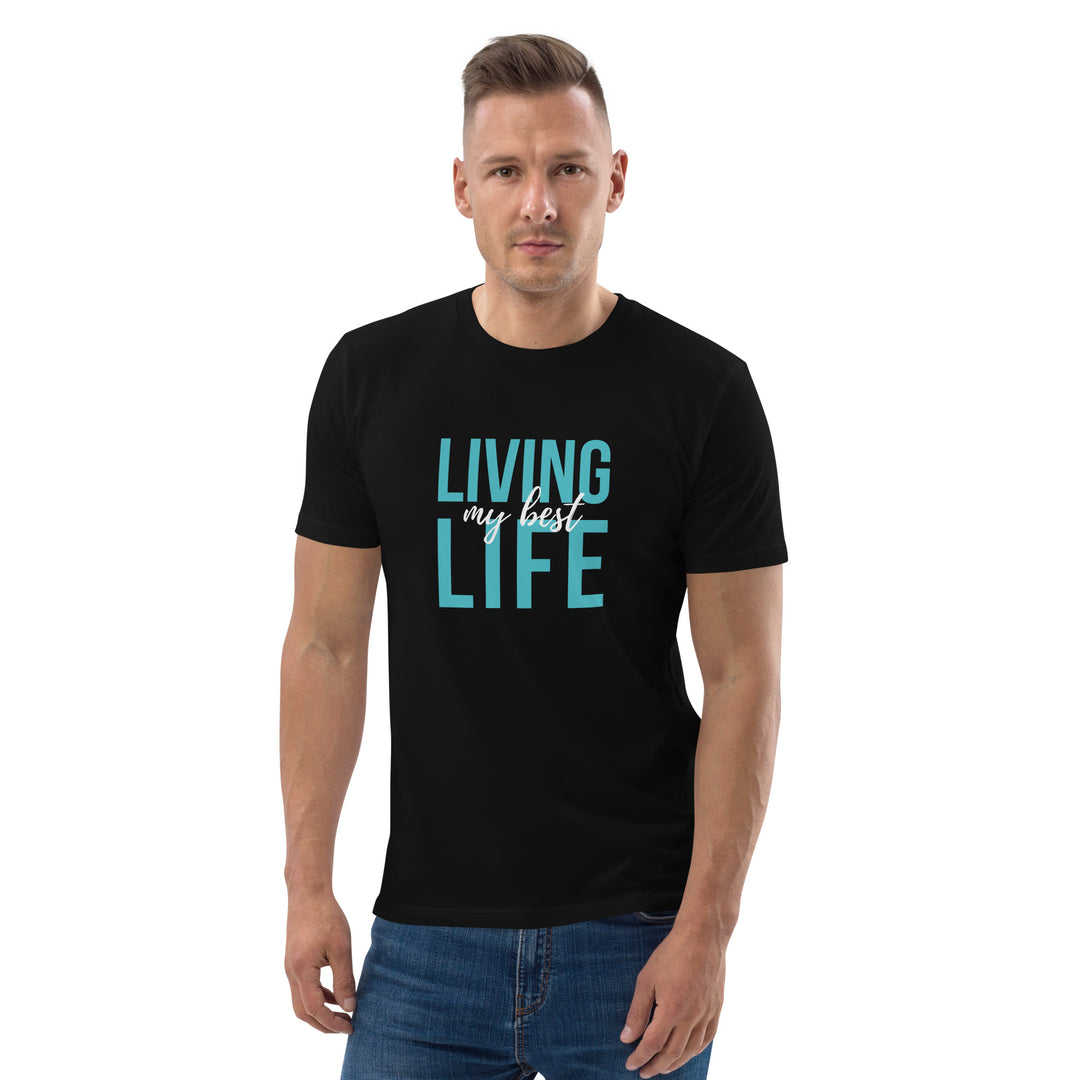 Viviendo mi mejor vida l Camiseta unisex de algodón orgánico
