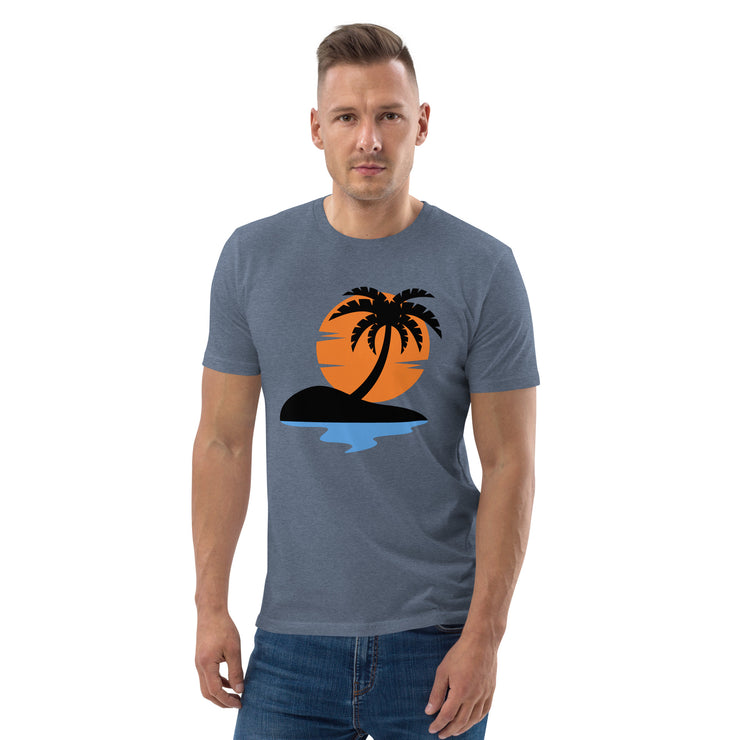 Palm tree design l Unisex organic cotton t-shirt