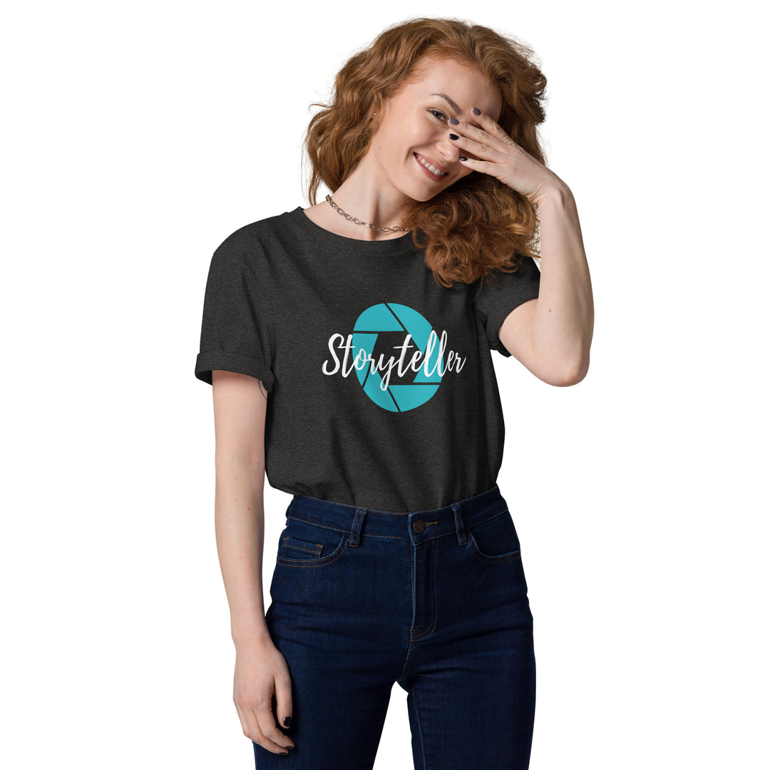 Diseño Storyteller l Camiseta unisex de algodón orgánico