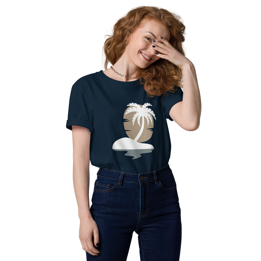Diseño palmera l Camiseta unisex de algodón orgánico