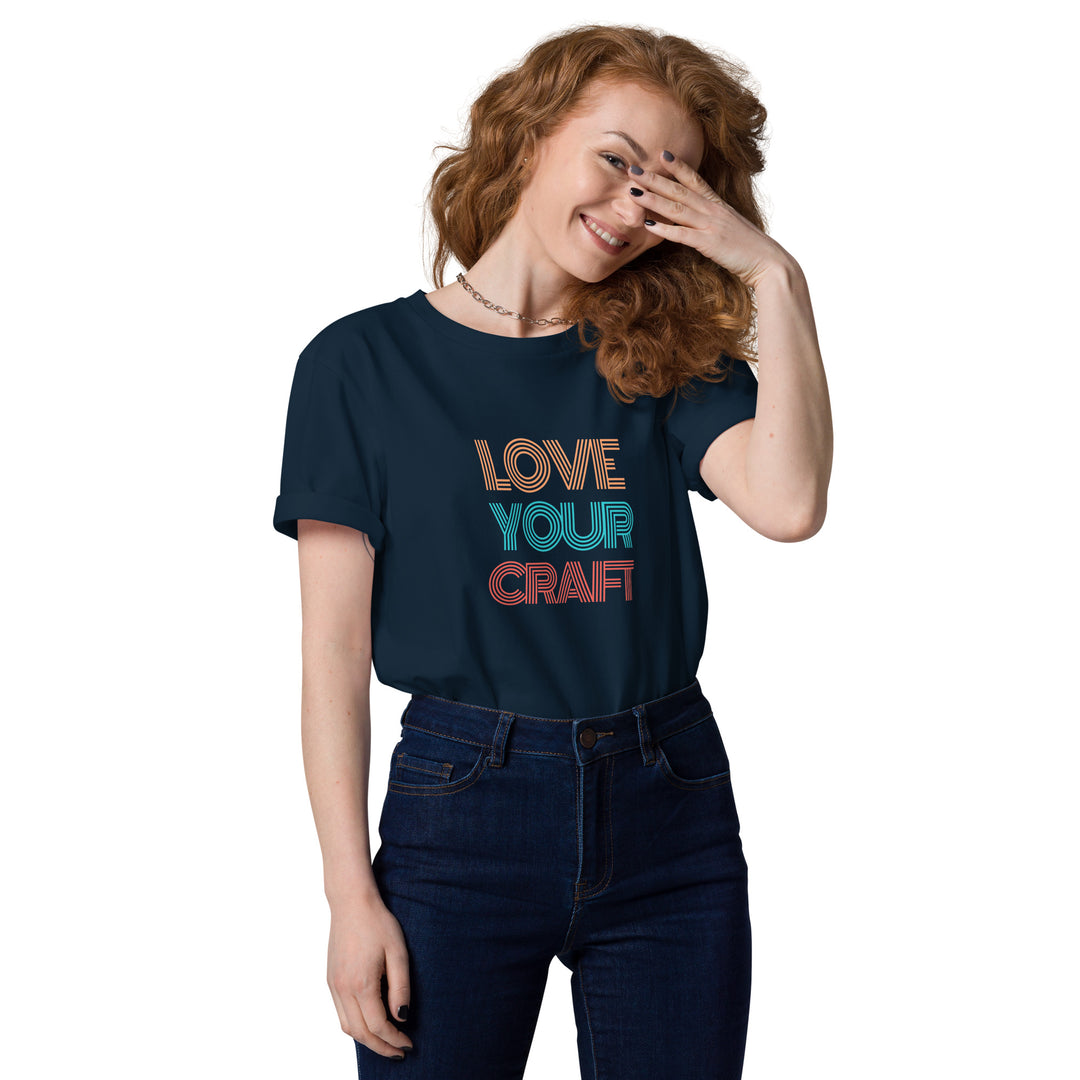 Me encanta tu diseño artesanal l Camiseta de algodón orgánico unisex