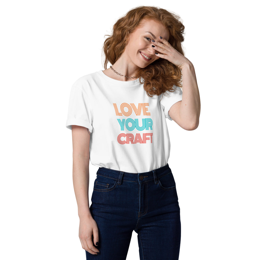 Me encanta tu diseño artesanal l Camiseta de algodón orgánico unisex