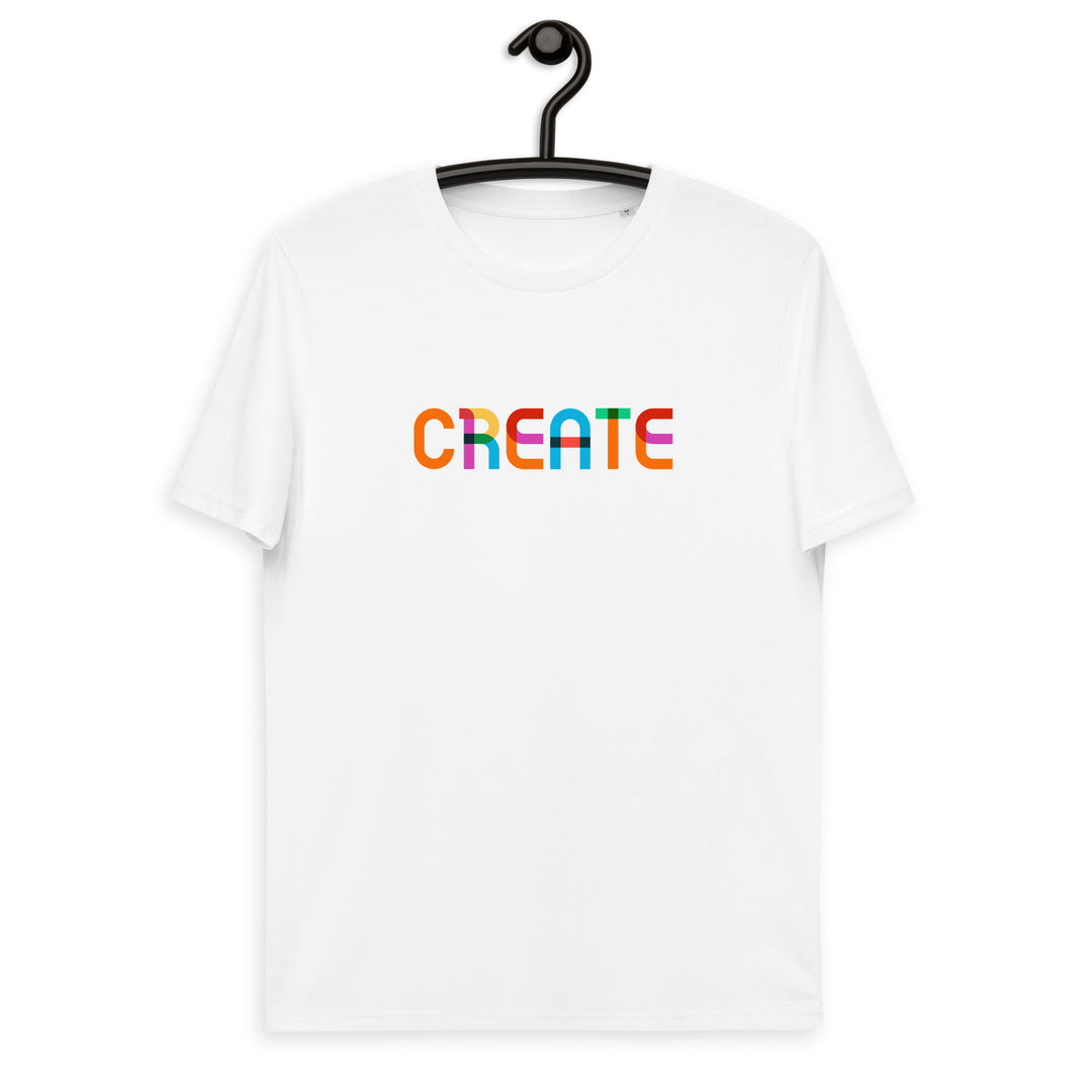 Crear l Camiseta unisex de algodón orgánico
