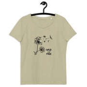 Wild and free l Women's fitted eco t-shirt